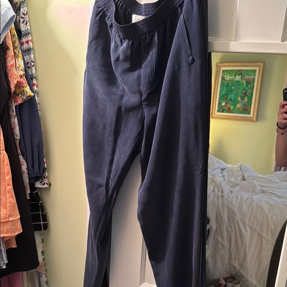 Joie Blue Sweatpants Relaxed Fit Joggers